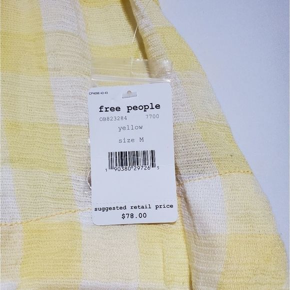 Free People Hey There Sunrise Button Down - Picture 4 of 5